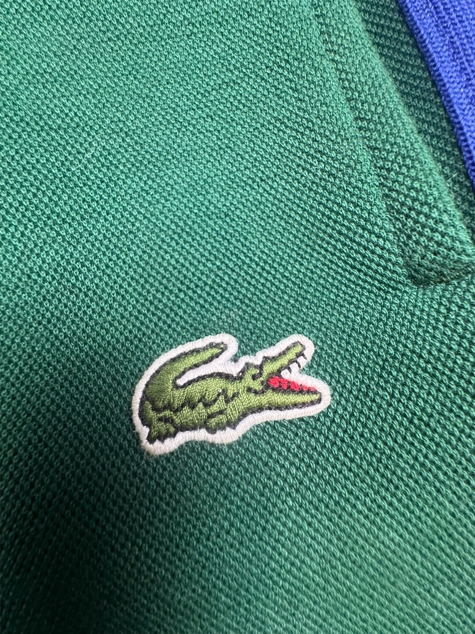 🐊 Lacoste Vintage Trainingsanzug – Blau/Grün | XXL