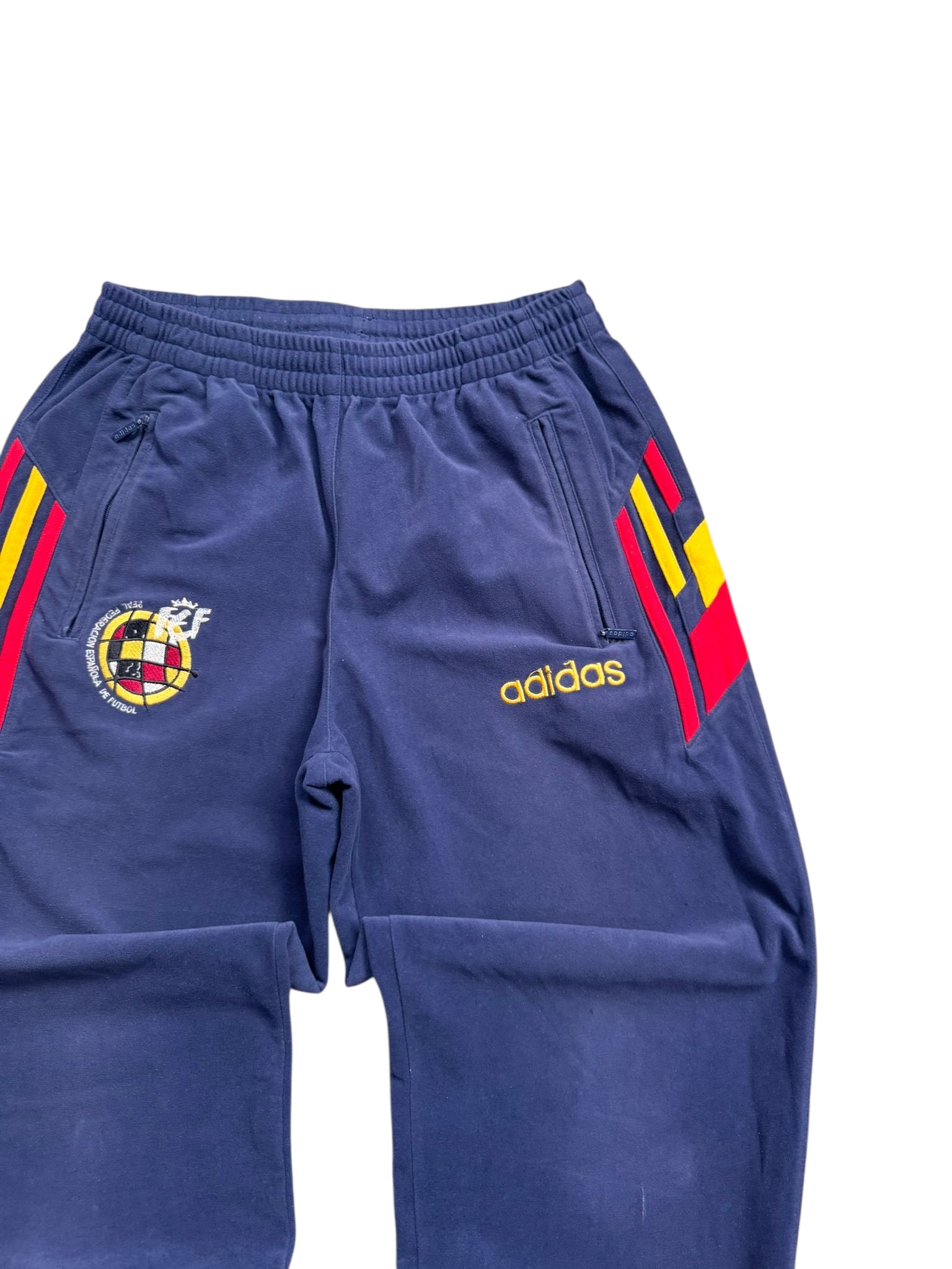 Adidas Spanien  Trainingsanzug Größe M  Navy Retro Edition