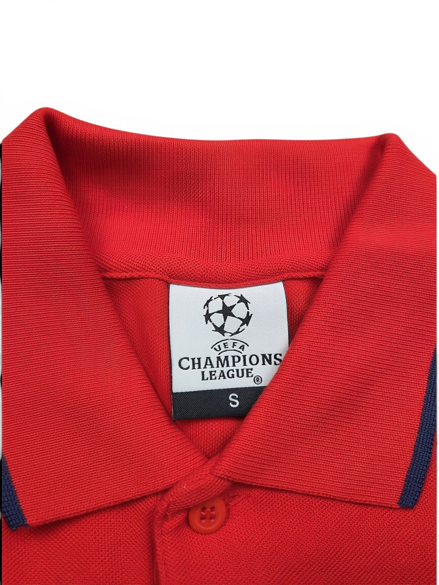 Arsenal FC UEFA Champions League Polo Shirt Rot – Größe S