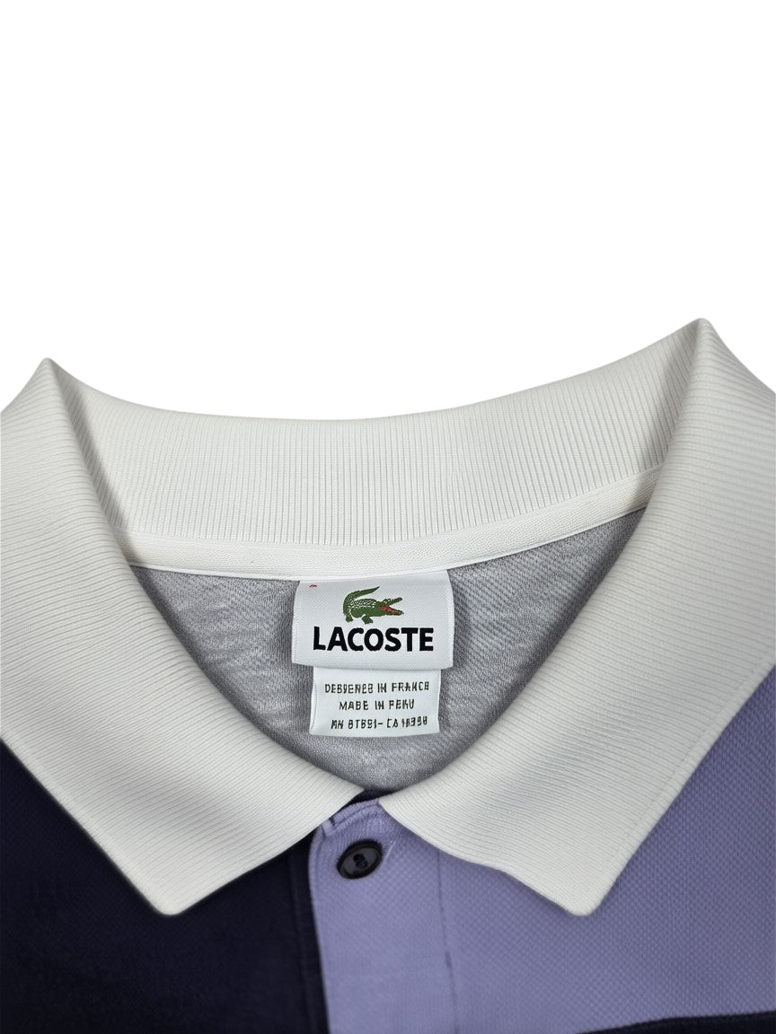 Lacoste Premium Colorblock Polo –modernen Sportstil XL