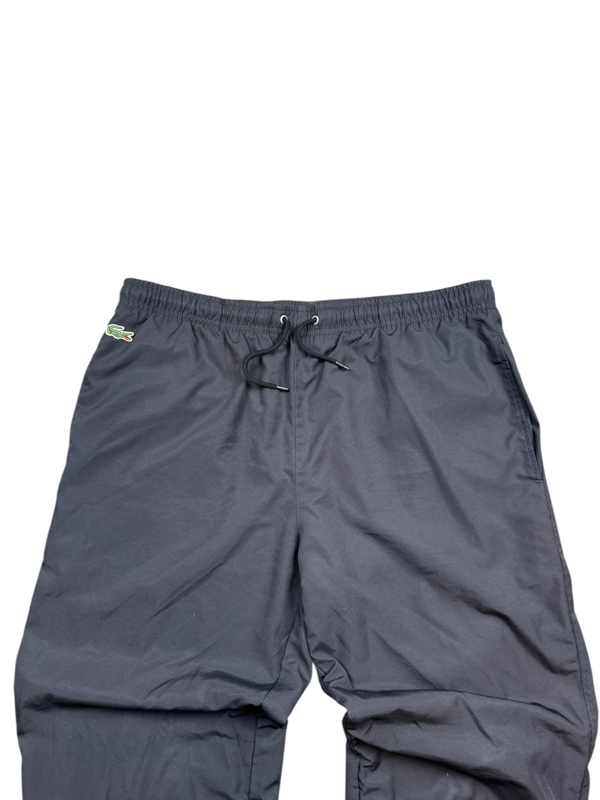 Lacoste Vintage Trainingsanzug – Schwarz/Grau | L