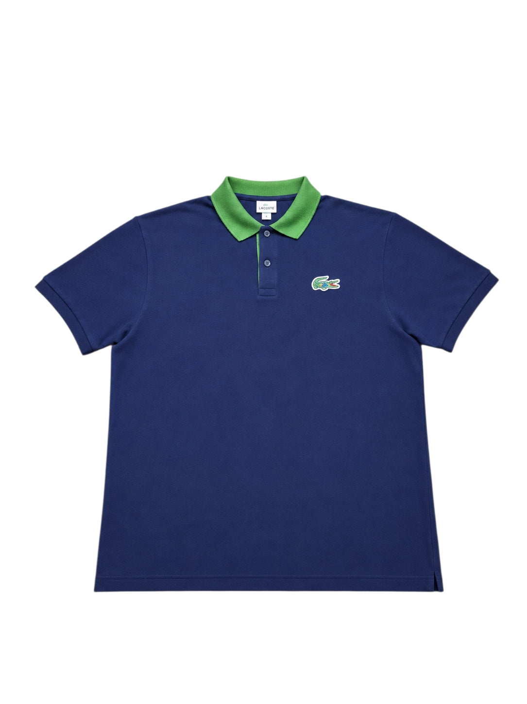 Lacoste Brasilien Polo-Shirt – Klassischer Luxus in Navy & Grün