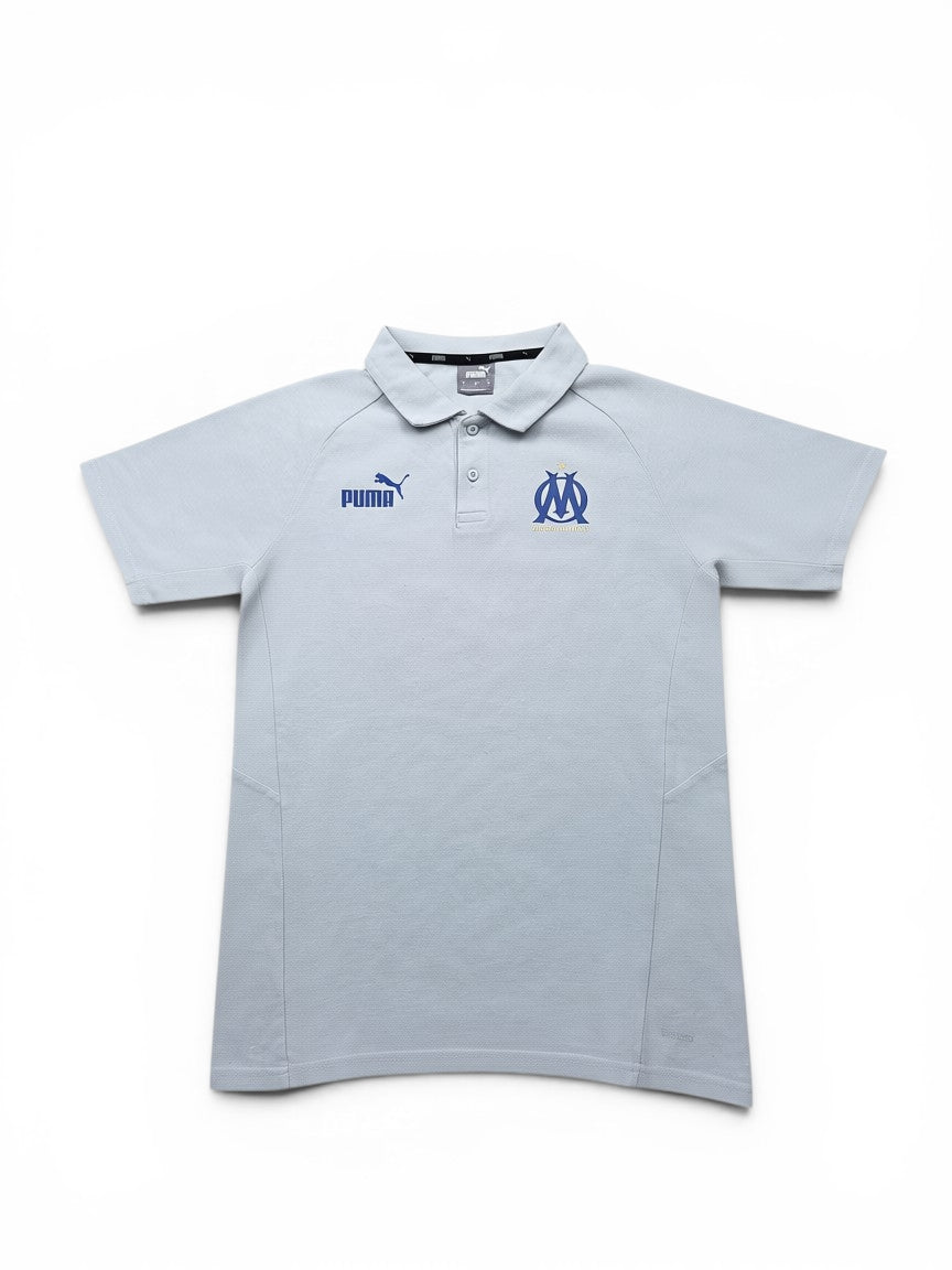 Puma Olympique Marseille Polo Shirt Grau – Größe S