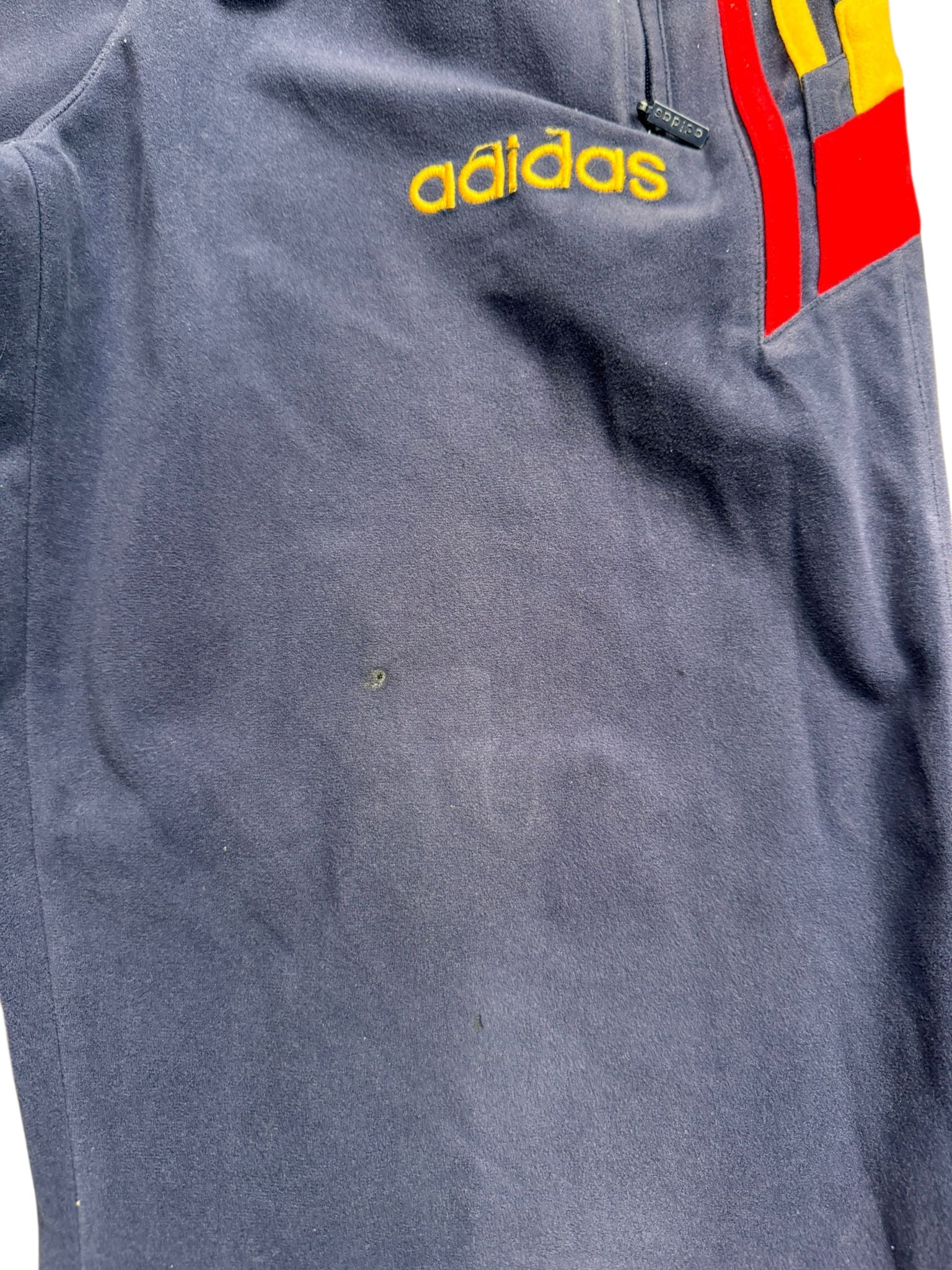 Adidas Spanien  Trainingsanzug Größe M  Navy Retro Edition