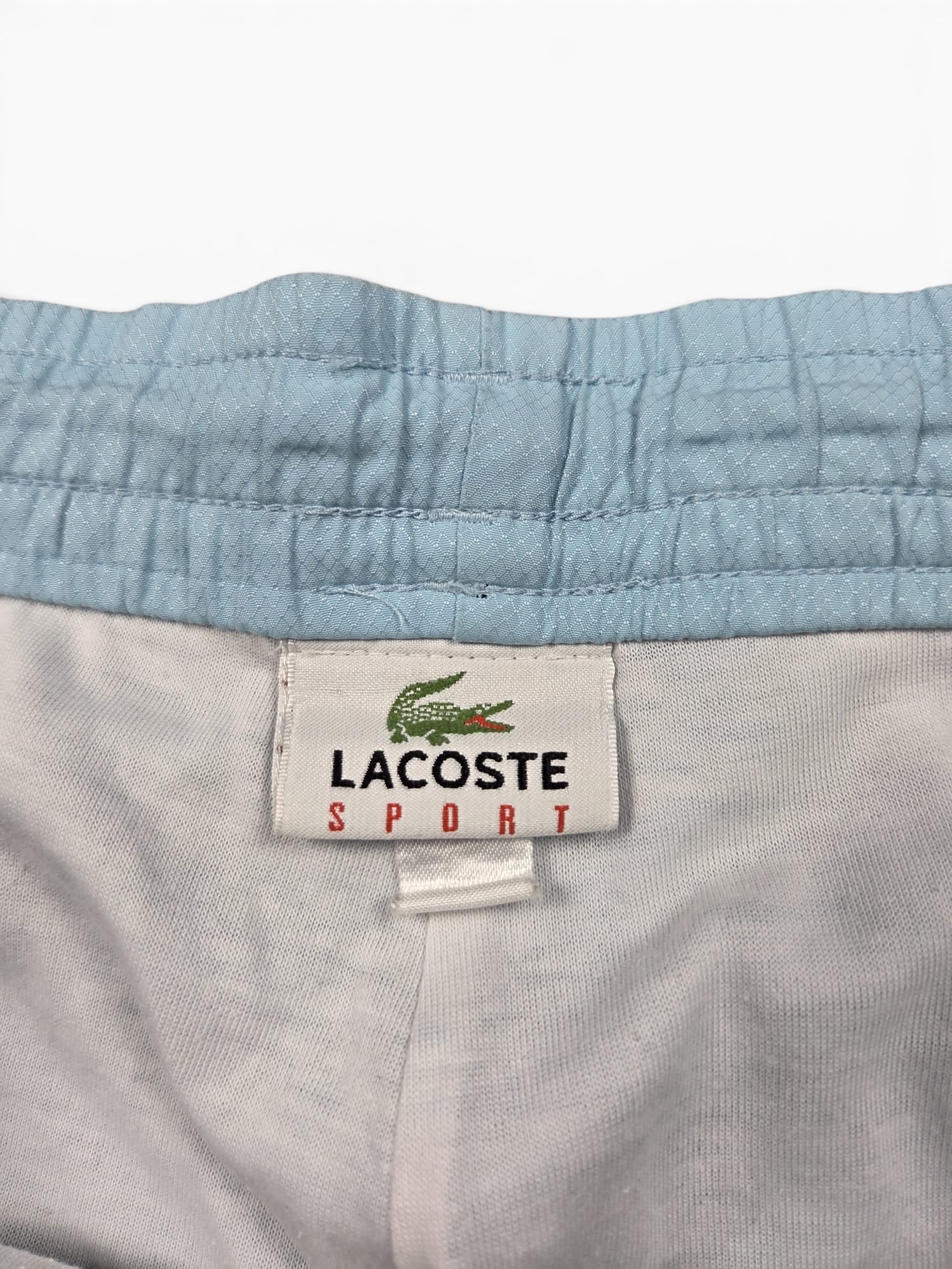 Lacoste Trainingsanzug Hellblau/Weiß – Größe 2 / 168 (S-M)