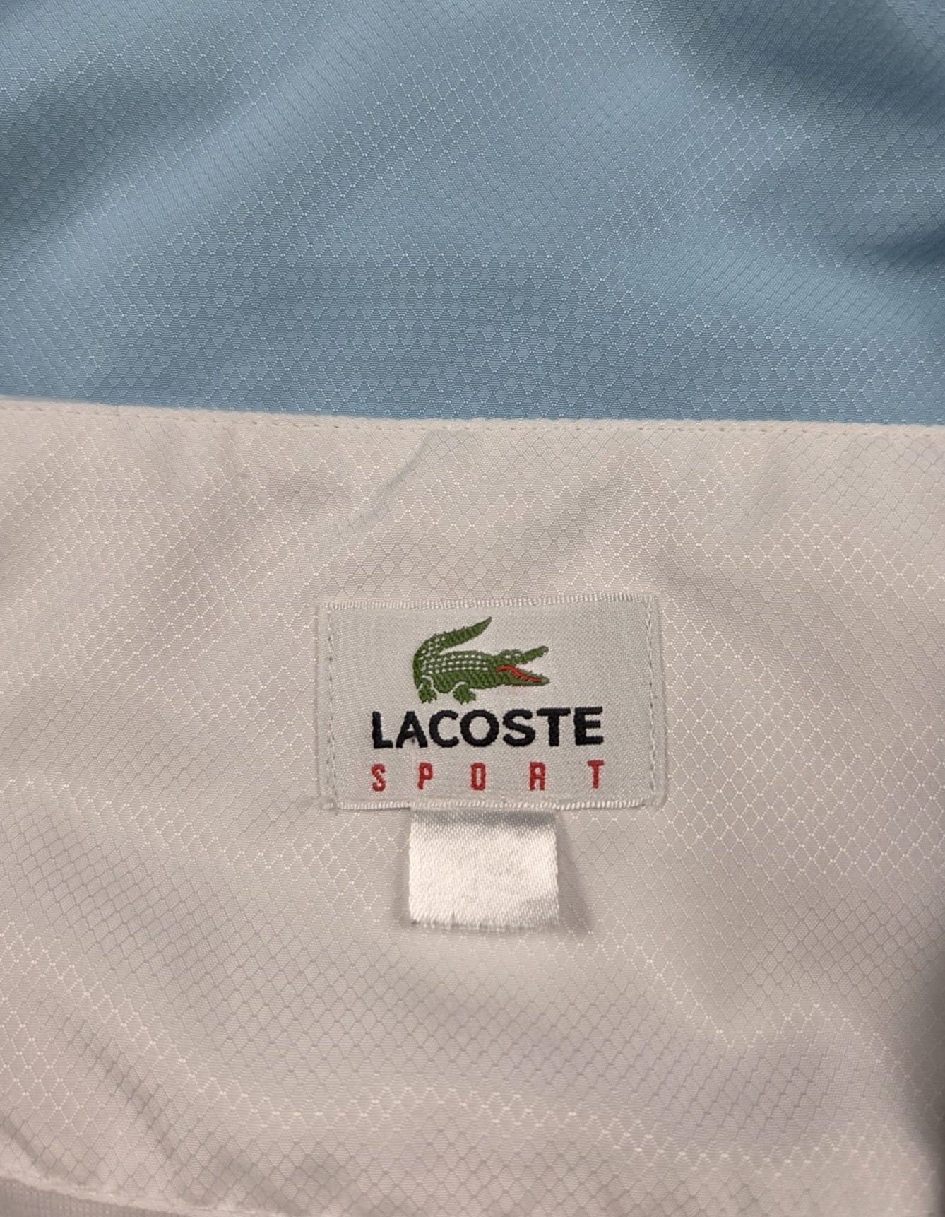 Lacoste Trainingsanzug Hellblau/Weiß – Größe 2 / 168 (S-M)