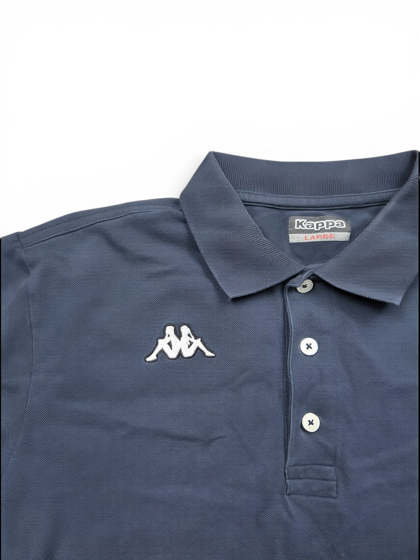 Kappa Polo Shirt Navy Blau – Größe L