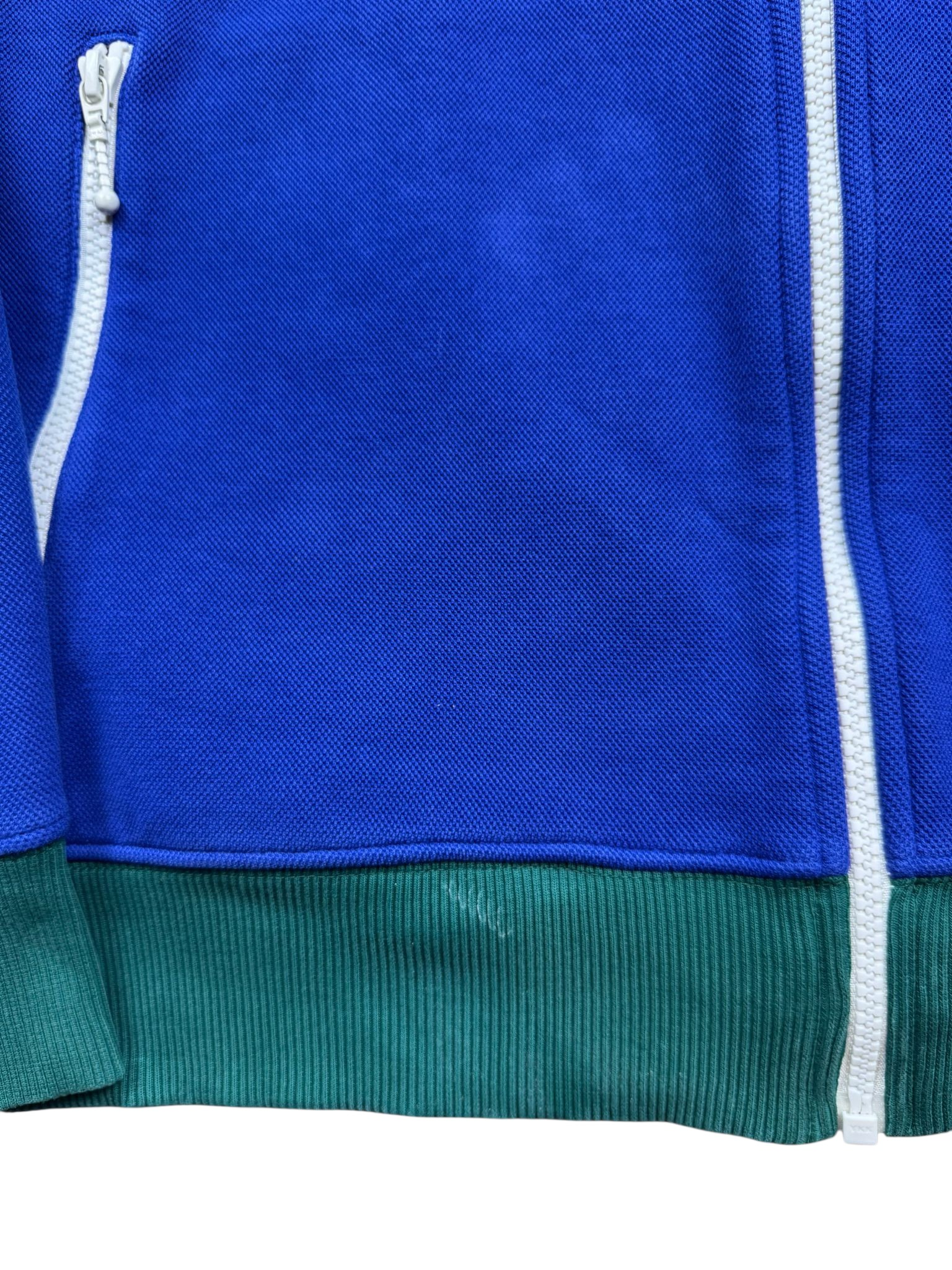 🐊 Lacoste Vintage Trainingsanzug – Blau/Grün | XXL