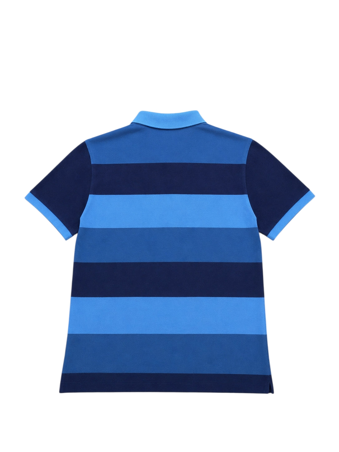 Lacoste Streifen Polo-Shirt – Eleganter Premium Look in Blau