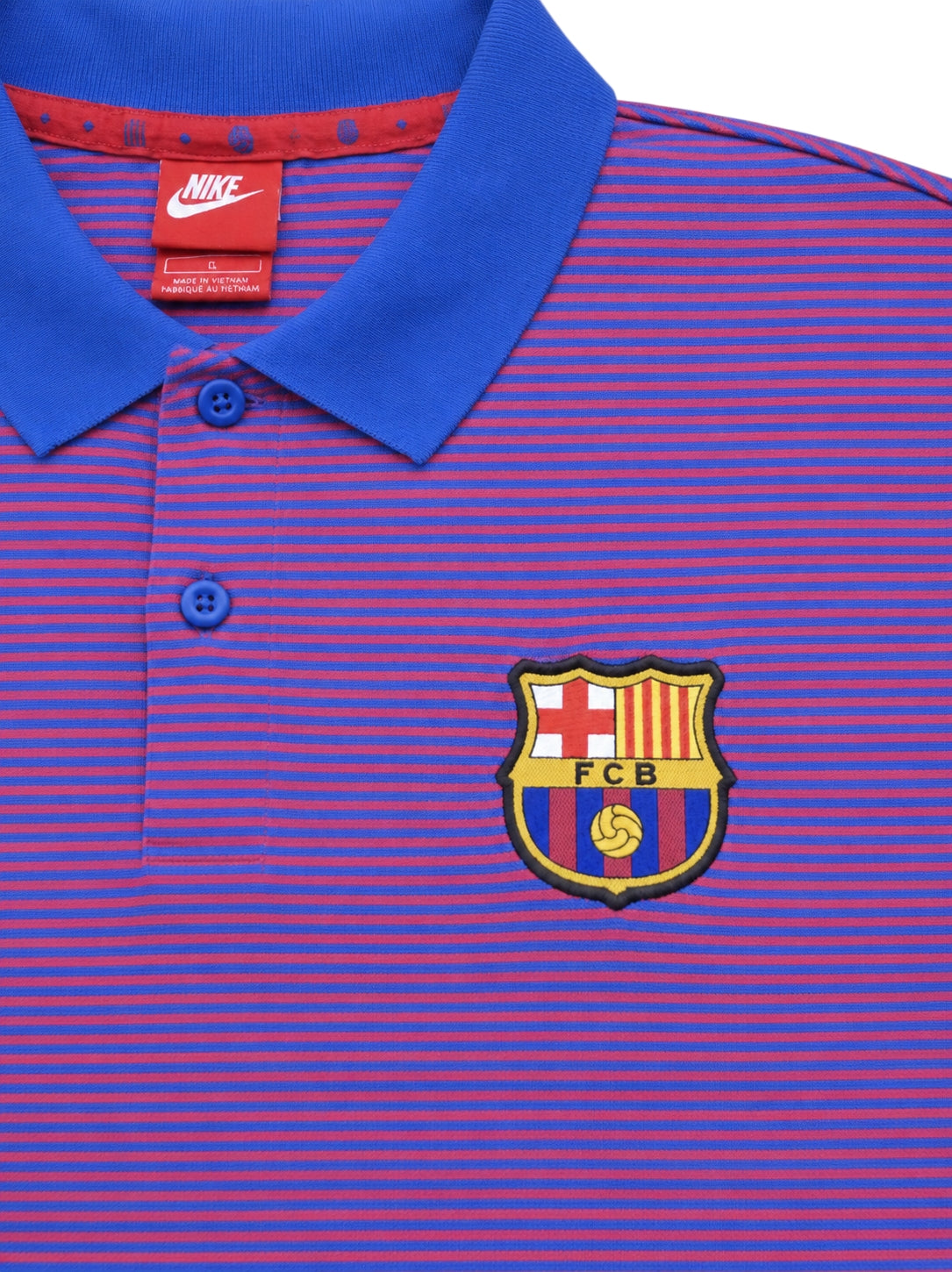 Nike FC Barcelona Polo-Shirt – Klassischer Vereinsstil in Premium-Optik L