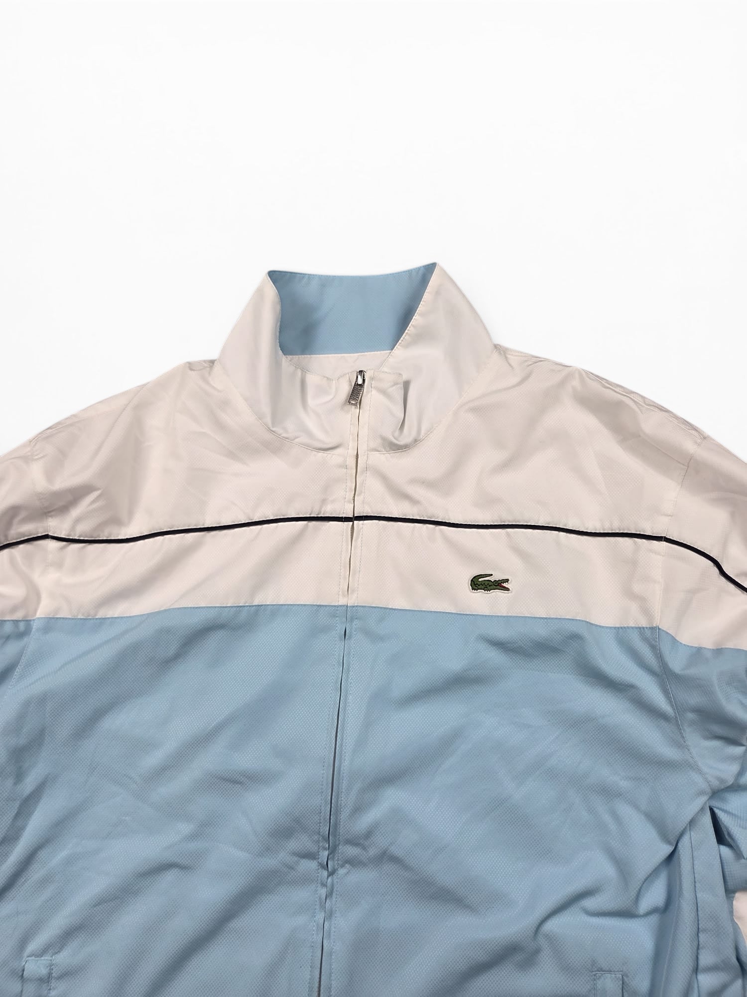 Lacoste Trainingsanzug Hellblau/Weiß – Größe 2 / 168 (S-M)