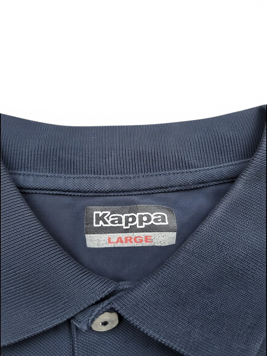 Kappa Polo Shirt Navy Blau – Größe L