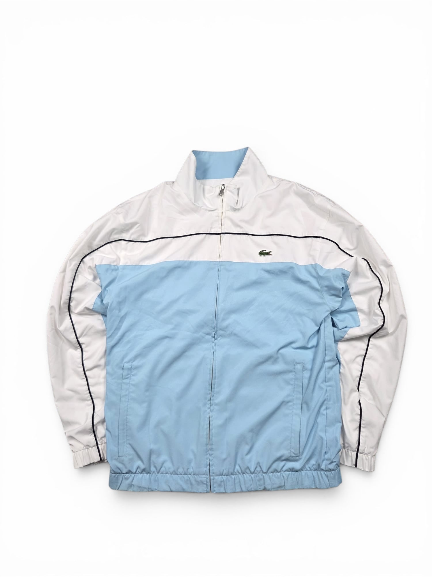Lacoste Trainingsanzug Hellblau/Weiß – Größe 2 / 168 (S-M)