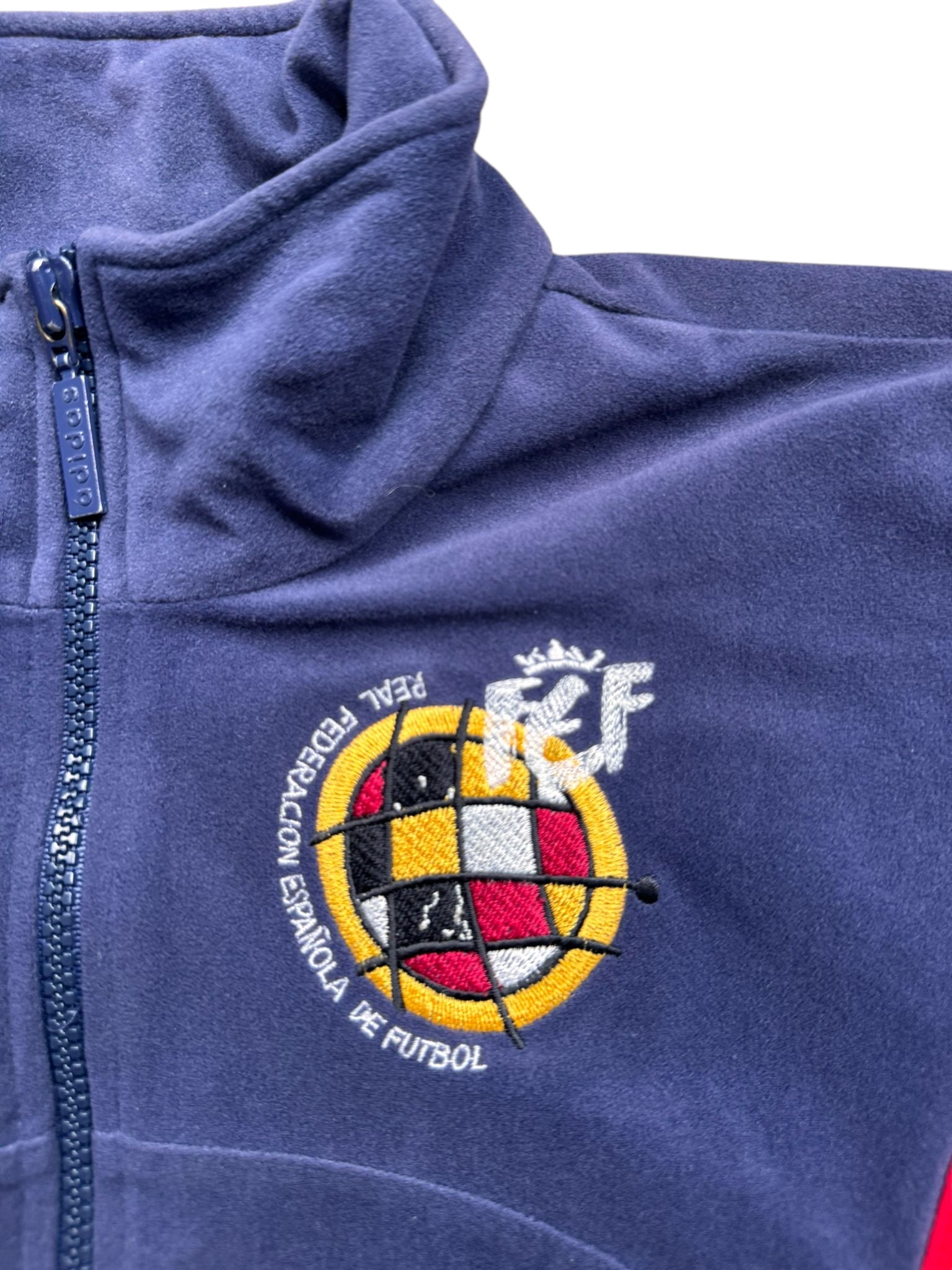 Adidas Spanien  Trainingsanzug Größe M  Navy Retro Edition