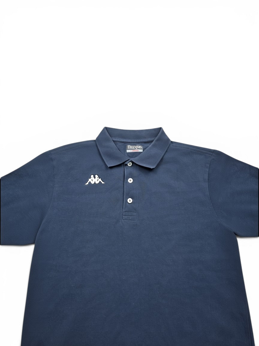 Kappa Polo Shirt Navy Blau – Größe L