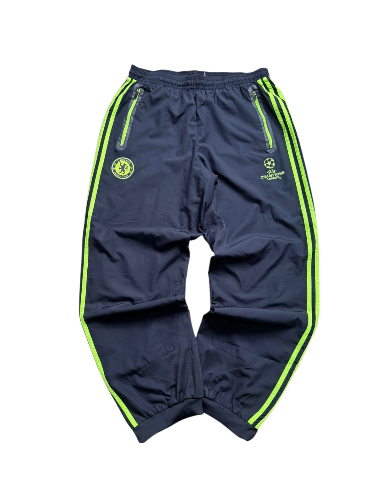 Chelsea Trainingsanzug Größe L – Dunkelblau Neon Edition