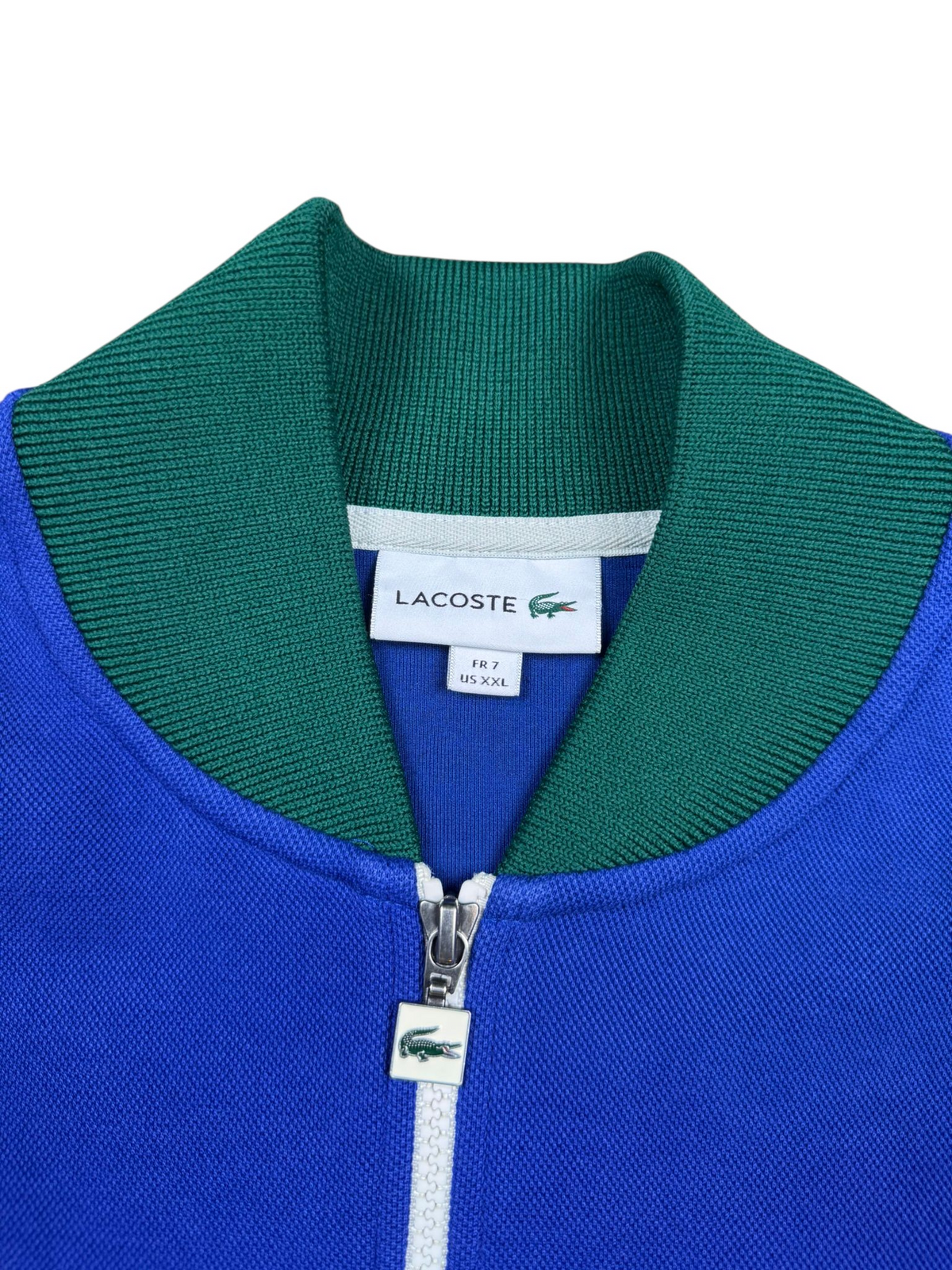 🐊 Lacoste Vintage Trainingsanzug – Blau/Grün | XXL