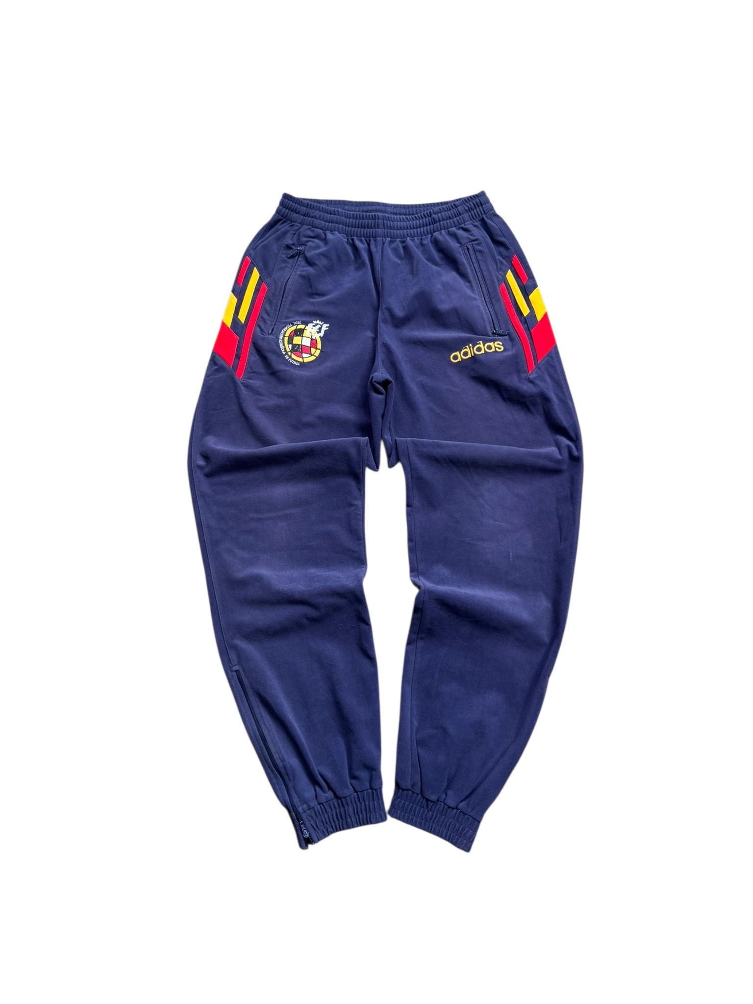 Adidas Spanien  Trainingsanzug Größe M  Navy Retro Edition