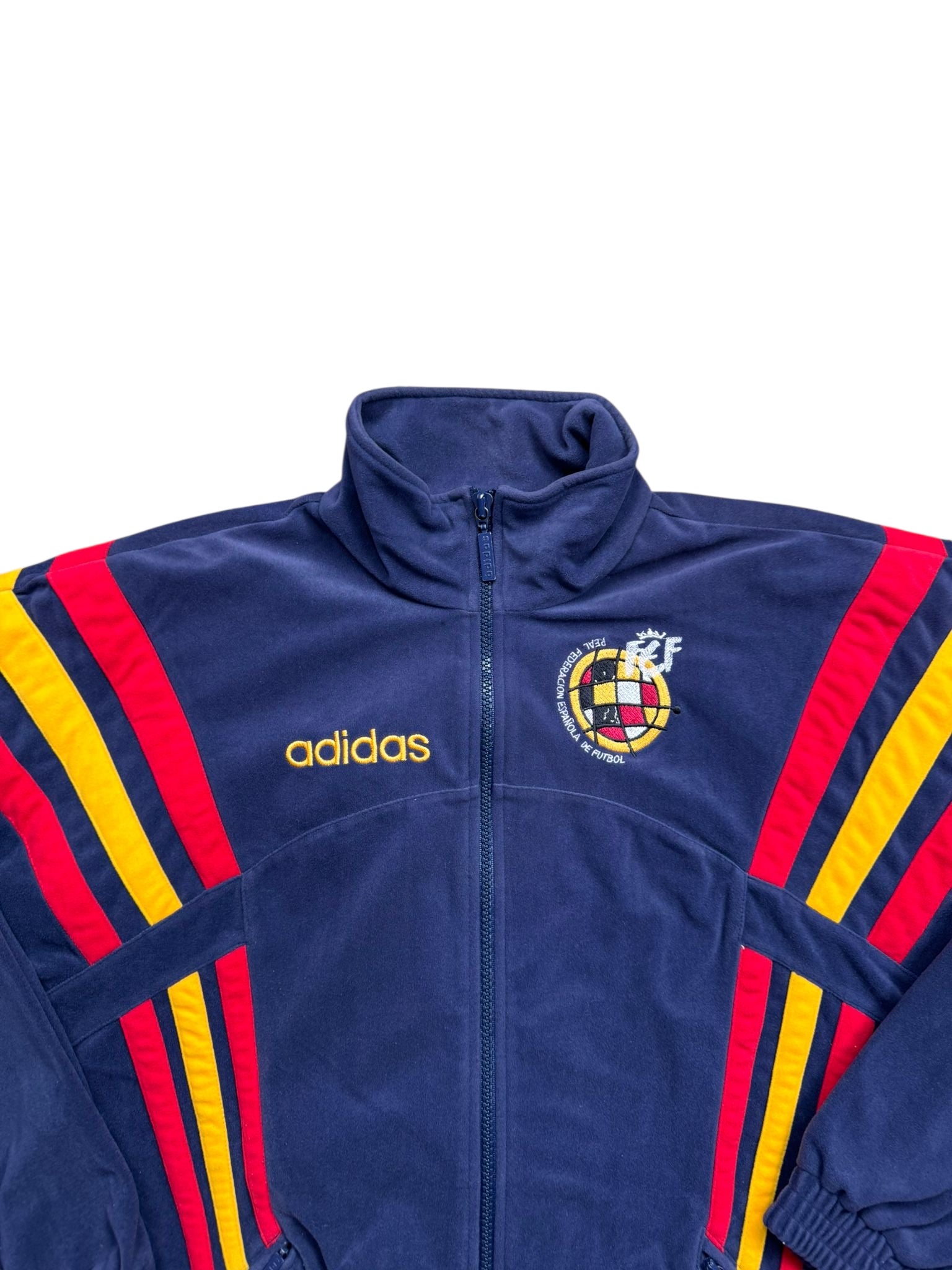 Adidas Spanien  Trainingsanzug Größe M  Navy Retro Edition