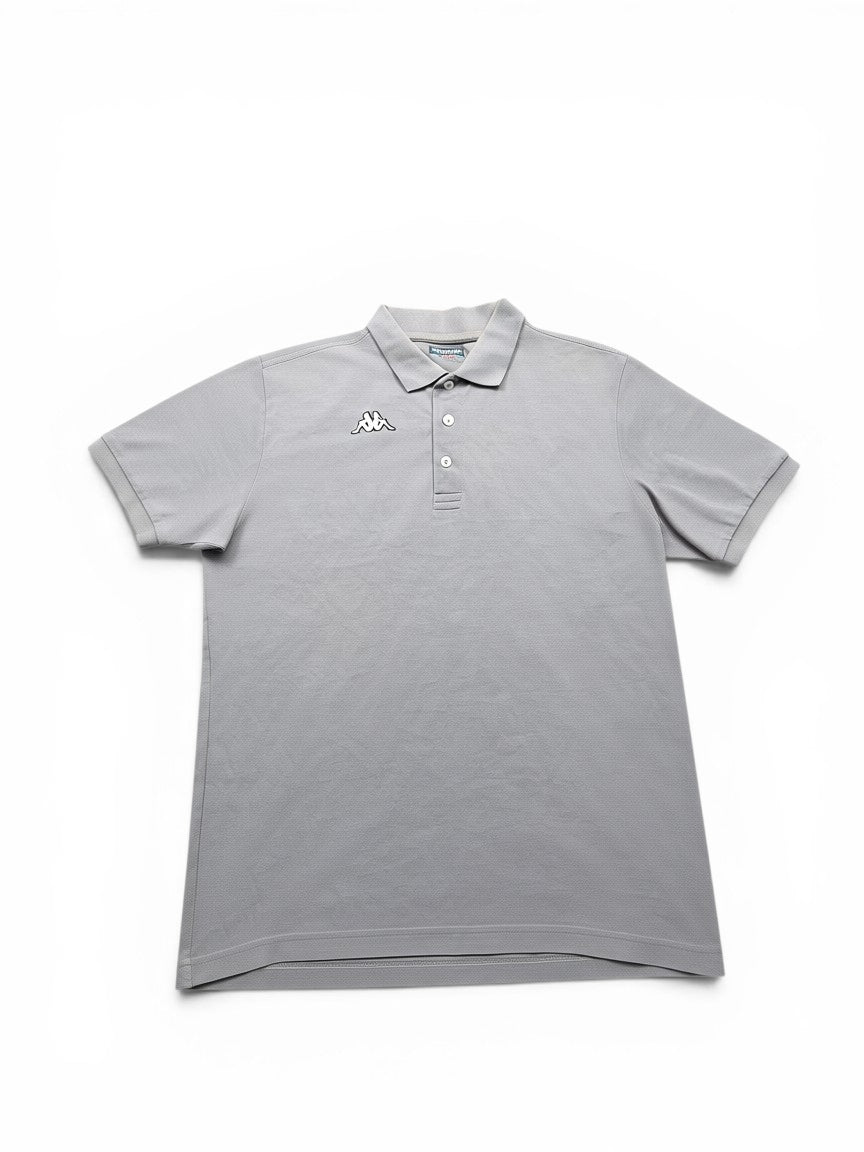 Kappa Polo Shirt hell braun – Größe L | Vintage Sportswear