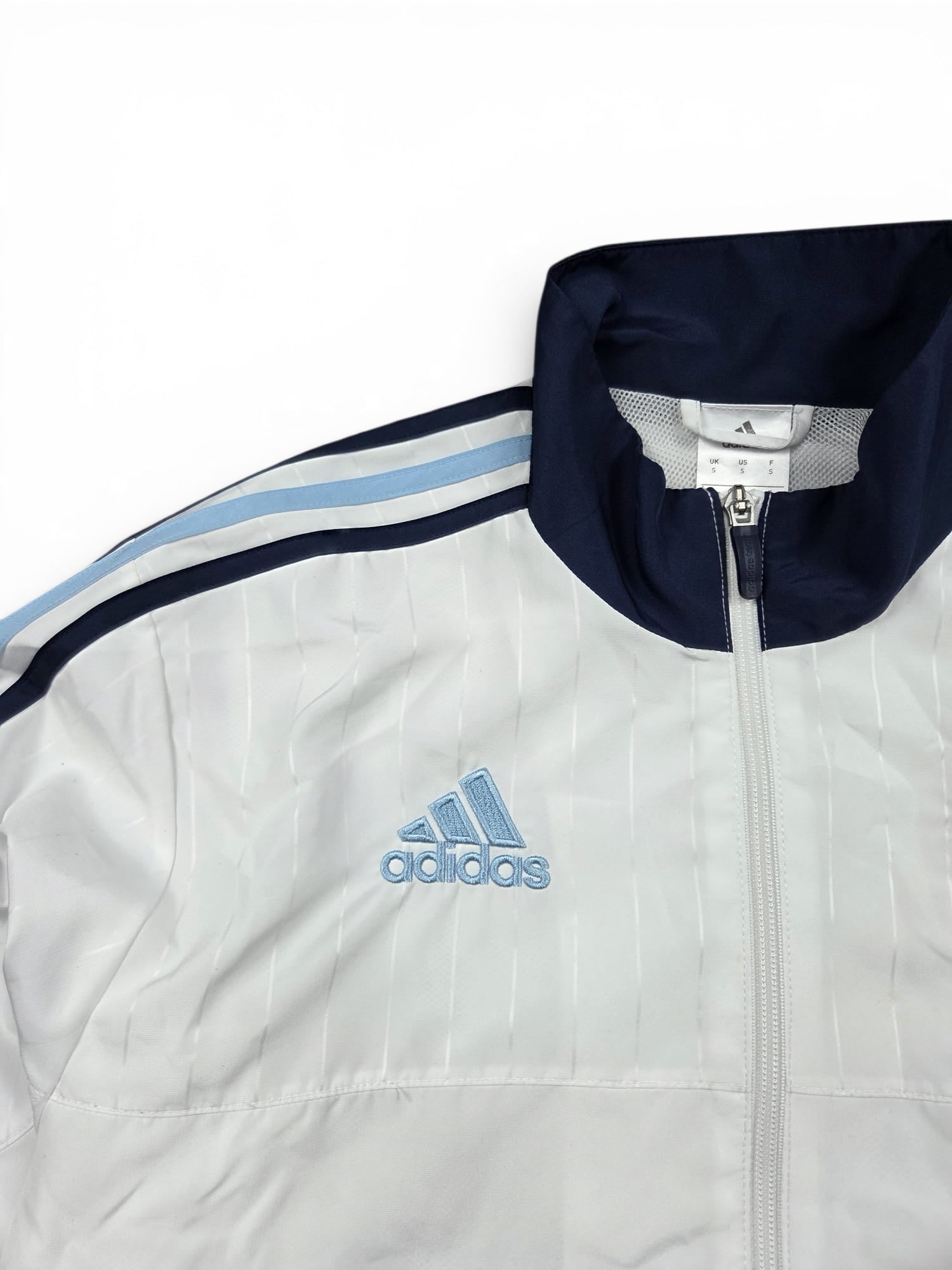 Adidas Argentina Trainingsanzug Weiß/Blau – AFA Track Suit Vintage Style Gr. S