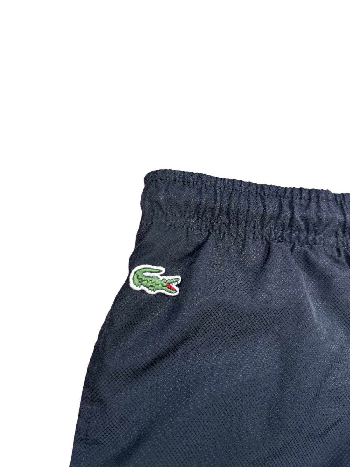 Lacoste Vintage Trainingsanzug – Schwarz/Grau | L